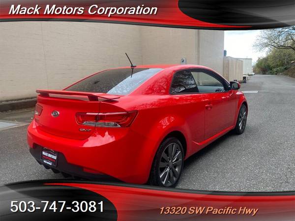 2012 Kia Forte Koup Coupe SX 2-Owners Leather Moon Roof 32MPG for sale in Tigard, OR – photo 9