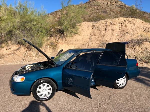 2001 TOYOTA COROLLA CE BRAND NEW PAINT JOB !!!! ONE OWNER CAR !!!! for sale in Phoenix, AZ – photo 13