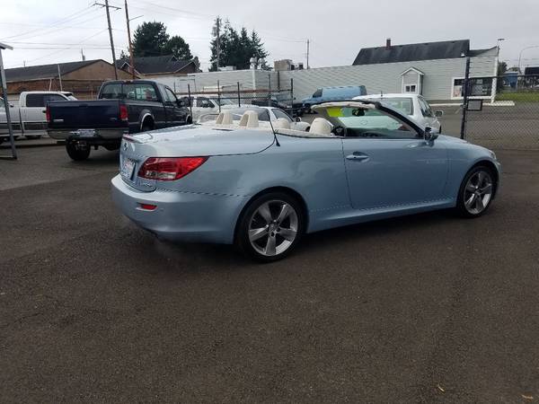 2012 Lexus IS 250 Convertible REDUCED - cars & trucks - by dealer -... for sale in Hoquiam, WA – photo 3