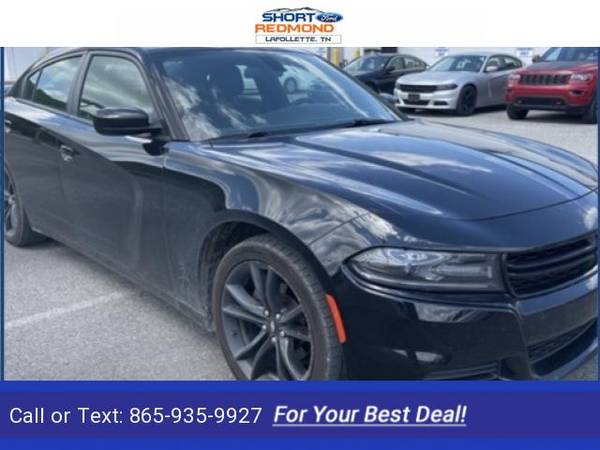 2018 Dodge Charger SXT sedan Pitch Black Clearcoat for sale in LaFollette, TN