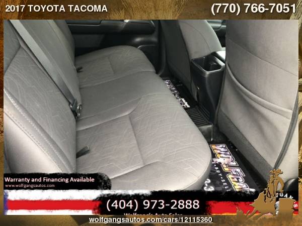 2017 TOYOTA TACOMA DOUBLE CAB Great Cars, Great Prices, Great... for sale in Duluth, GA – photo 22