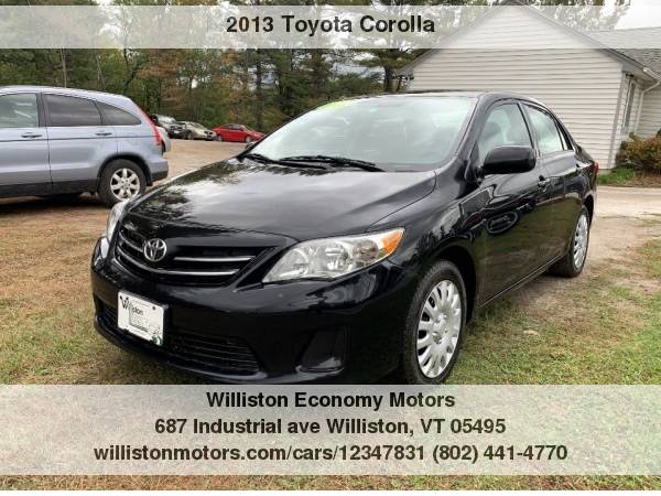 ►►2013 Toyota Corolla LE for sale in Williston, VT