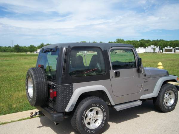 2001 wrangler for sale in Channahon, IL – photo 6
