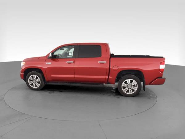 2014 Toyota Tundra CrewMax Platinum Pickup 4D 5 1/2 ft pickup Red for sale in Other, OR – photo 5