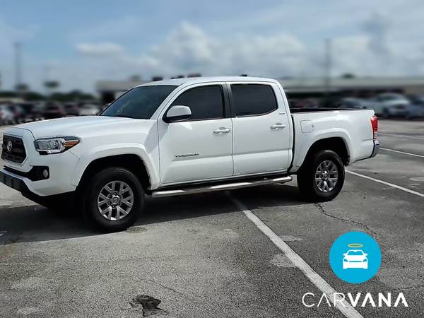 2017 Toyota Tacoma Double Cab SR5 Pickup 4D 5 ft pickup White - -... for sale in largo, FL – photo 3