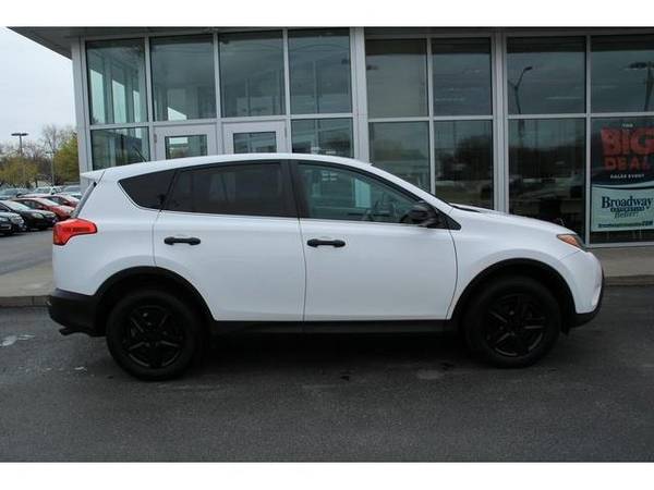 2013 Toyota RAV4 SUV LE - Toyota Super White - - by for sale in Green Bay, WI – photo 3