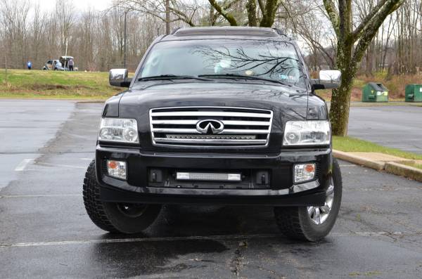 2005 INFINITI QX56 LIFTED - cars & trucks - by owner - vehicle... for sale in Huntingdon Valley, PA – photo 5