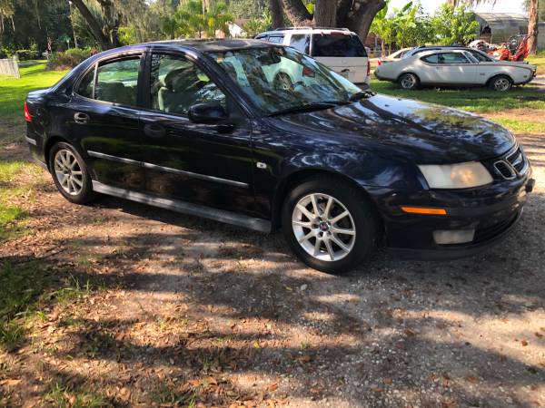 2004 Saab 9-3 turbo * cold air * runs great !* - cars & trucks - by... for sale in Lakeland, FL – photo 2