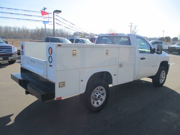 2012 chevrolet 3500 regular cab utility 4x4 only 67k miles clean 4wd... for sale in Forest Lake, WI – photo 4