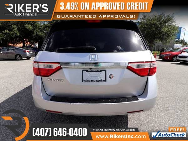 $132/mo - 2012 Honda Odyssey EX-L Passenger Van - 100 Approved! -... for sale in Kissimmee, FL – photo 11
