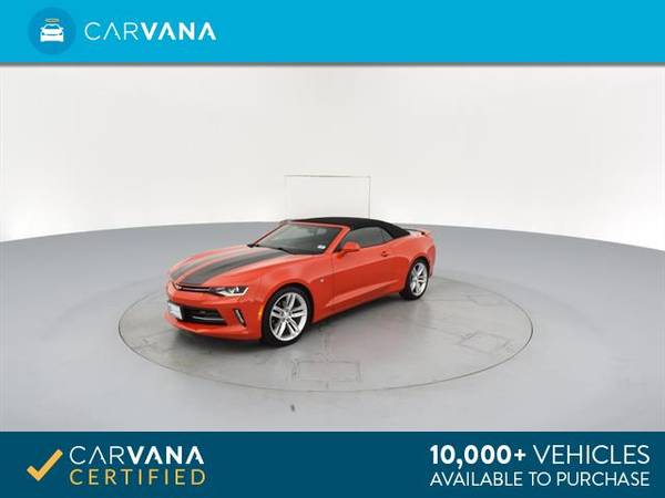 2017 Chevy Chevrolet Camaro LT Convertible 2D Convertible RED - for sale in Columbia, SC – photo 6