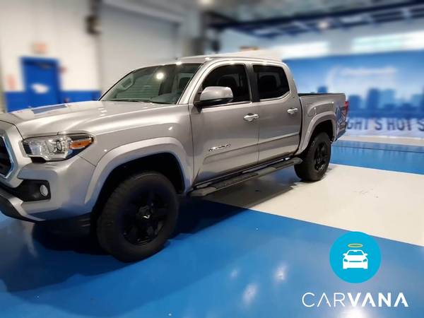 2017 Toyota Tacoma Double Cab SR5 Pickup 4D 5 ft pickup Black - -... for sale in Palmdale, CA – photo 3
