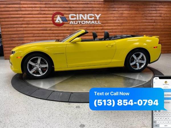 2015 Chevrolet Chevy Camaro 1LT Convertible - Special Finance... for sale in Fairfield, OH – photo 6