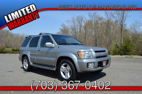 2001 INFINITI QX4 AWD 4X4 LOW MILES DVD NAVIGATION SYSTEM - cars & for sale in MANASSAS, District Of Columbia – photo 3