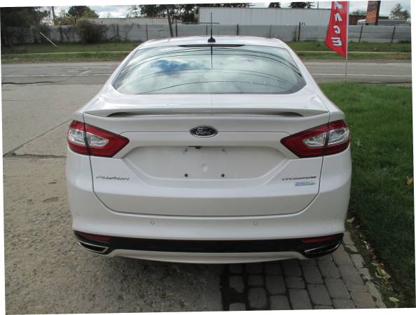 LIKE NEW!*2013 FORD FUSION "TITANIUM"*LEATHER*MOONROOF*RUST FREE*CLEAN for sale in Waterford, MI – photo 8