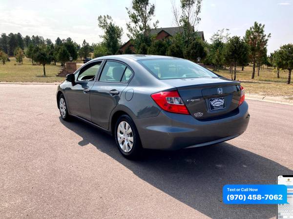 2012 Honda Civic Sdn - CALL/TEXT TODAY! - cars & trucks - by dealer... for sale in Sterling, CO – photo 5