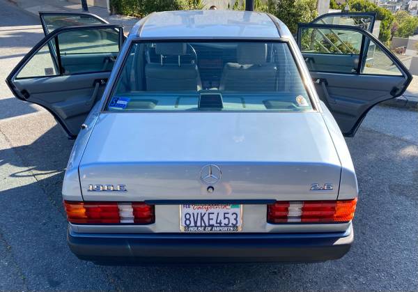 1991 Mercedes-Benz 190E 2 6 Amazing Condition - - by for sale in San Francisco, CA – photo 8