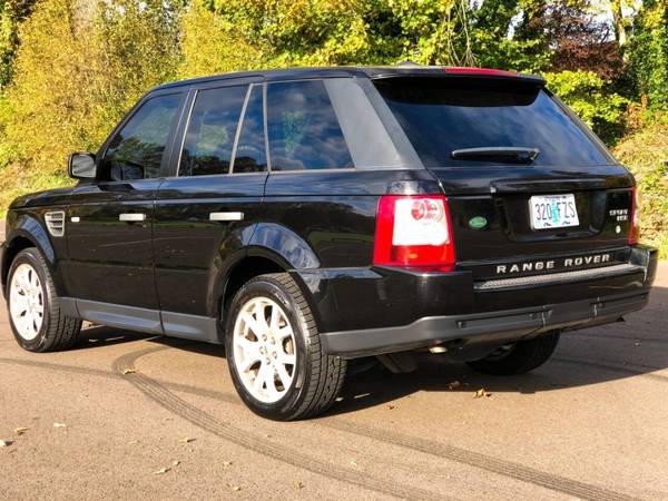 2009 Land Rover Range Rover Sport HSE 4x4 4dr SUV , black on black ,... for sale in Gladstone, OR – photo 9