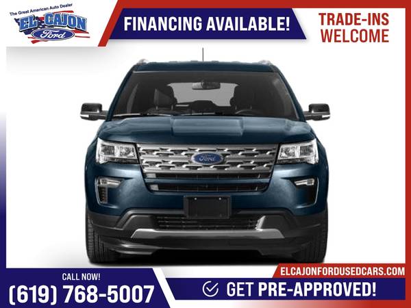 2018 Ford Explorer Sport FOR ONLY 627/mo! - - by for sale in Santee, CA – photo 4