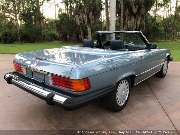 1989 Mercedes Benz 560SL Convertible! Last year of the Classic R107'... for sale in Naples, FL – photo 4