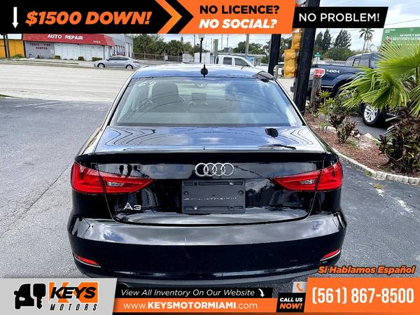 306/mo - 2015 Audi A3 A 3 A-3 1 8T 1 8 T 1 8-T PremiumS tronic for sale in West Palm Beach, FL – photo 5