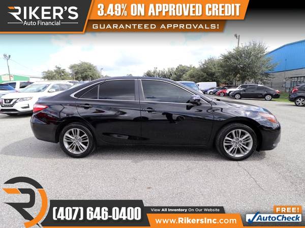 $145/mo - 2015 Toyota Camry SE - 100 Approved! - cars & trucks - by... for sale in Kissimmee, FL – photo 8