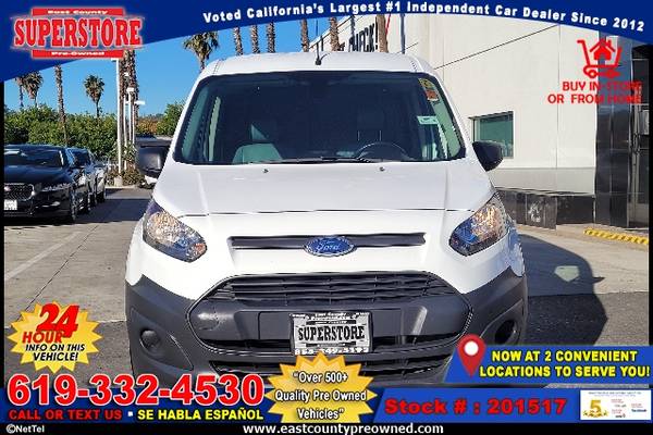 2018 FORD TRANSIT CONNECT XL-EZ FINANCING-LOW DOWN! - cars & trucks... for sale in El Cajon, CA – photo 3