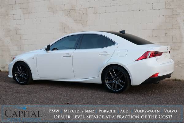2014 Lexus IS250 AWD F-Sport Package w/Blacked Out Roof, Tinted! -... for sale in Eau Claire, IA – photo 4