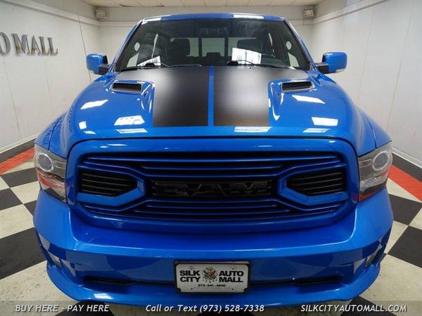 2018 Ram 1500 SPORT 4x4 HYDRO BLUE Crew Cab Navi Cam 1-Owner! 4x4 for sale in Paterson, NJ – photo 2