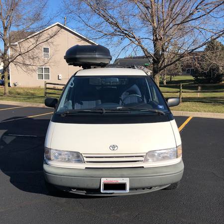 TOYOTA PREVIA DX ALL-TRAC AWD SKI ADVENTURE VAN - cars & trucks - by... for sale in Lake In The Hills, IL – photo 2