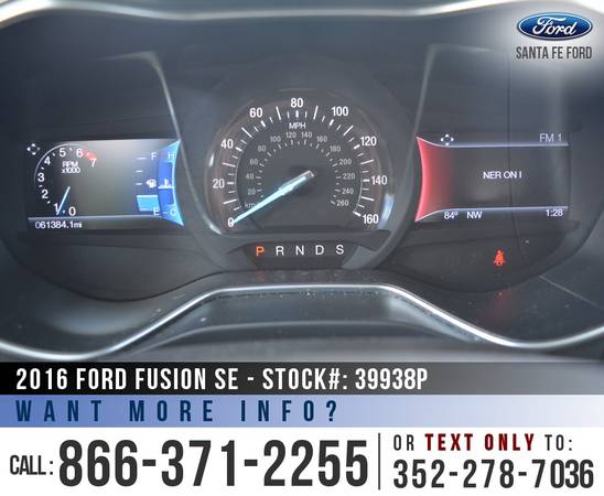 *** 2016 Ford Fusion SE *** SYNC - Bluetooth - Touchscreen - Camera for sale in Alachua, GA – photo 16