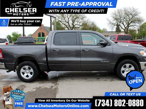 600/mo - 2019 Ram 1500 Big Horn/Lone Star 4WD! Crew 4 WD! Crew for sale in Chelsea, MI – photo 10