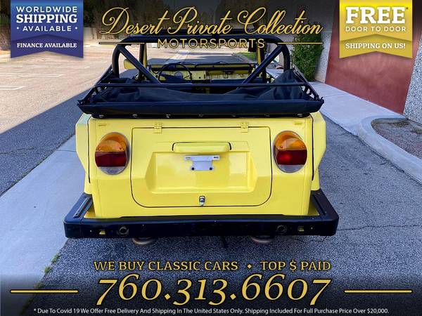 1973 Volkswagen Thing Type 181 Convertible, removable roll bar Wagon for sale in Other, FL – photo 12