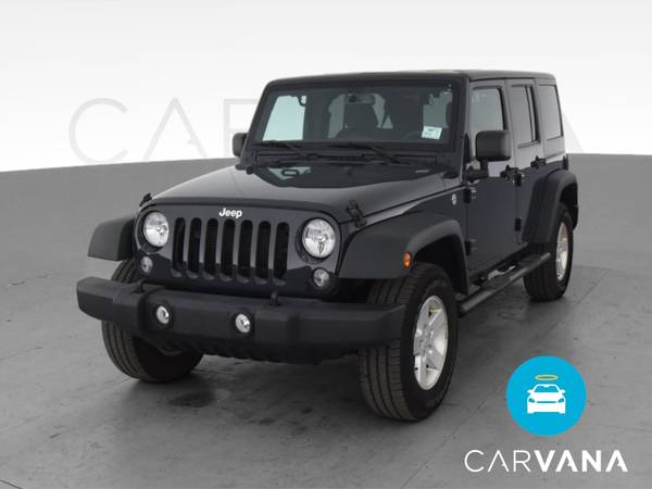 2017 Jeep Wrangler Unlimited Sport S Sport Utility 4D suv Black - -... for sale in Wausau, WI