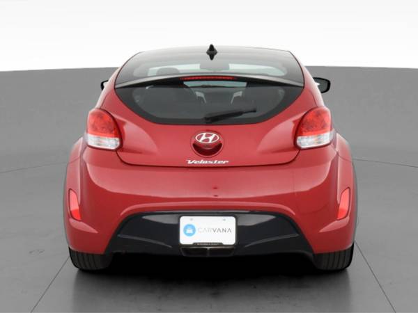 2017 Hyundai Veloster Value Edition Coupe 3D coupe Red - FINANCE -... for sale in Austin, TX – photo 9