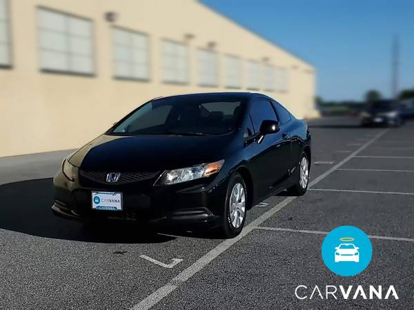 2012 Honda Civic LX Coupe 2D coupe Black - FINANCE ONLINE - cars &... for sale in Rochester , NY