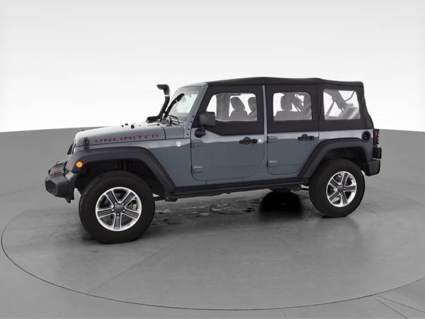 2014 Jeep Wrangler Unlimited Sport S SUV 4D suv Blue - FINANCE... for sale in Wausau, WI – photo 4