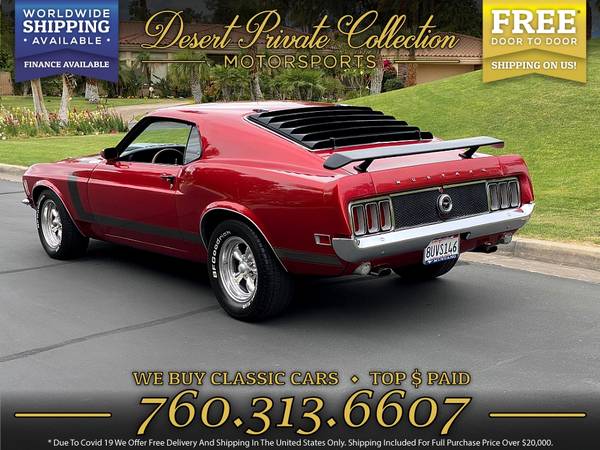 CRAZY DEAL on this 1970 Ford Mustang Fastback 351 , AC , Mach 1 for sale in Palm Desert , CA – photo 5