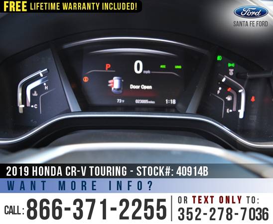 2019 Honda CRV Touring Remote Start - Sunroof - Homelink for sale in Alachua, GA – photo 14