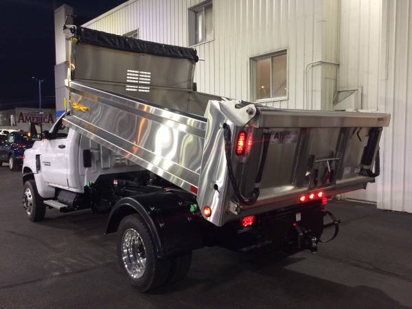 2020 Silverado 6500HD 4x4 Medium Duty 11' Stainless Dump - cars &... for sale in Erie, NY – photo 6