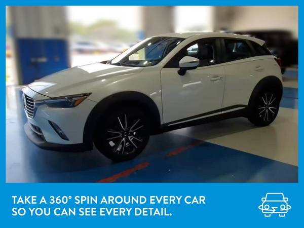 2018 MAZDA CX3 Grand Touring Sport Utility 4D hatchback White for sale in Valhalla, NY – photo 3