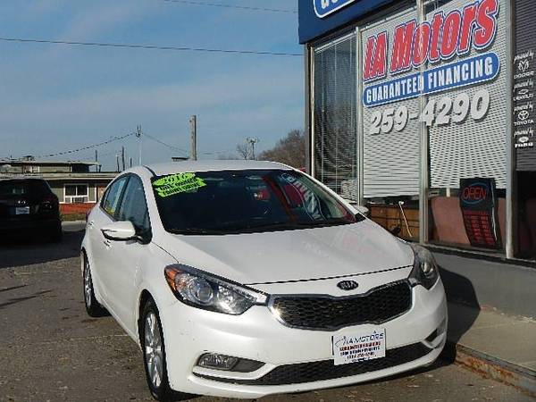 2016 KIA FORTE EX *FR $499 DOWN GUARANTEED FINANCE *EVERYONE IS... for sale in Des Moines, IA – photo 8