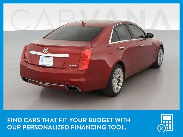 2014 Caddy Cadillac CTS 2 0 Luxury Collection Sedan 4D sedan Red for sale in Arlington, TX – photo 8