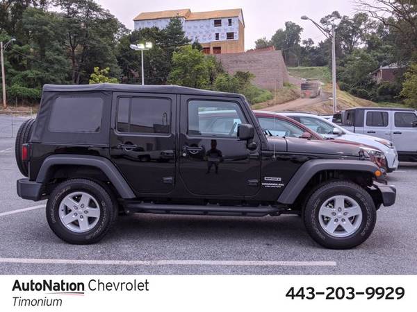 2017 Jeep Wrangler Unlimited Sport 4x4 4WD Four Wheel SKU:HL699457 -... for sale in Timonium, MD – photo 5