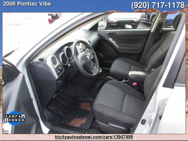 2006 PONTIAC VIBE BASE 4DR WAGON Family owned since 1971 - cars & for sale in MENASHA, WI – photo 11
