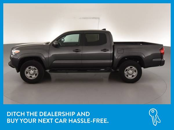 2019 Toyota Tacoma Double Cab SR Pickup 4D 5 ft pickup Gray for sale in Washington, District Of Columbia – photo 4
