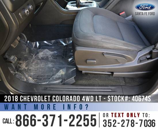 *** 2018 CHEVROLET COLORADO 4WD LT *** Onstar - Bluetooth - Cruise -... for sale in Alachua, GA – photo 14