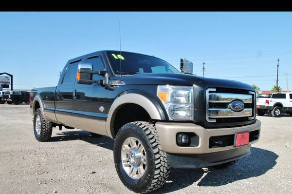 CLEAN 2014 FORD F-350 SRW KING RANCH FX4 6.7L POWERSTROKE LOADED!! -... for sale in Liberty Hill, IA – photo 16