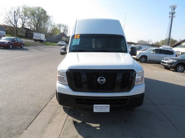 2012 Nissan NV High Roof 2500 V6 S 143, 000 miles 11, 900 - cars & for sale in Waterloo, IA – photo 2