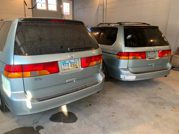 2004 HONDA ODYSSEY, LOW MILES ON BOTH, BOTH FOR - cars & trucks - by... for sale in Xenia, OH – photo 9